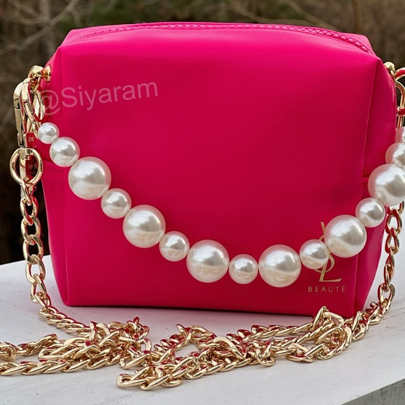 Yves Saint Laurent Cosmetic bag/ clutch/ pouch to Crossbody - Picture 3 of 12